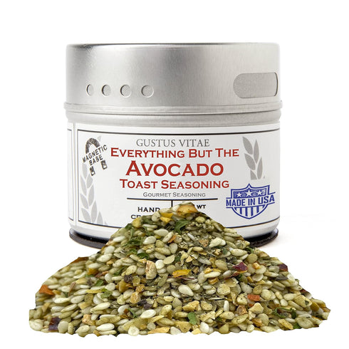 Everything But The Avocado Toast Seasoning | Authentic Gourmet Spice Mix & Artisanal Seasoning | All Natural, Non GMO | Small Batch, Hand Crafted ...