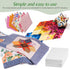 Paper Piecing for Quilting DIY Patchwork Sewing Crafts 300Pcs Paper Piecing Quilting Templates Quilting Patchwork Sewing Pattern Papers Quilting C...