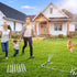 30 Pack Lawn Staples, Premium Garden Landscape Staples, Galvanized Heavy-Duty Gauge Stakes, U-Shaped Tent Stakes, Anti-Rust Fence Netting Pins Gro...