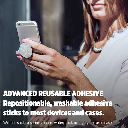 PopSockets: Collapsible Grip & Stand for Phones and Tablets - Opal...