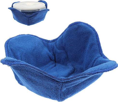 Hemoton Microwave Plate Holder,Soup Bowl Cozy Koozies,Microwave Bowl Holder for Hot Food,Microwave Cozy Bowl Hot Pad,Microwavable Bowl Cozy,Microw...