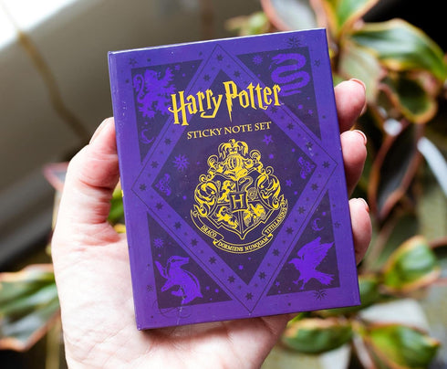 Harry Potter Hogwarts Sticky Note and Sticky Tab Box Set | Work Memo Notepad Stationery Paper, Home School Supplies For College Business | Wizardi...