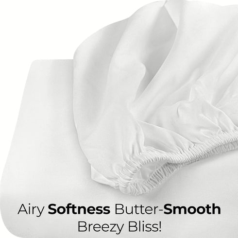 Utopia Bedding Queen Fitted Sheet - Bottom Sheet - Deep Pocket - Soft Microfiber - Shrinkage and Fade Resistant - Easy Care -1 Fitted Sheet Only (...