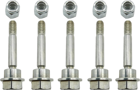 ?Set of 5? 588077501 Snow Blower Replacement Shear Bolt & Nut Kit fits AYP 192090 188243 601001986 Husqvarna 588077501 532187494 532192090 Snow Th...