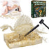 Dinosaur Fossil Digging Toy, Dig Up to Get ONE Dinosaur Skeleton, Archaeology Fossil Explore Science Education Toy, Cultivating Hand-On Skills and...