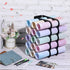 Vinyl Storage Rack Store Up to 15 Vinyl Rolls Acrylic Storage Organizer Aperture 2 Inch Multiple Display Holder for Craft Room and More, 12 x 7.8 ...