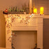 Vanthylit 6FT Red Berry Garland Lights, Battery Operated Christmas Garland with Timer, Lighted Berries Garland Decorations for Holiday Fireplace M...