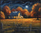 Posterizer 1 pcs- quaint old village-building in the nature 14-Landscape & Nature Art-Floral Botanical Art- Decor for Home & Office- unframed wall...