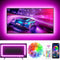 GIPOYENT TV Light Strip, Music Sync LED TV Backlight, for 32-50 Inch TV, LED TV Light with Bluetooth Function - RGB Color Changing Light Strip for...