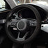 KAFEEK Elastic Stretch Steering Wheel Cover,Warm in Winter and Cool in Summer, Universal 15 inch, Microfiber Breathable Ice Silk, Anti-Slip, Odorl...