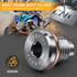 Magnetic Stainless Steel Crankcase Engine Oil Drain Plug with Copper Washer Fit for CR250 CR480, Polaris RZR Sportsman Ranger Scrambler, Kawasaki,...
