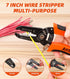10-22 AWG Wire Stripper Cutter Wire Stripping Tool And Multi-Function Hand Tool?Professional Handle Design And Refined Craftsmanship....