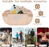 Secure Travel Money Belt, Anti Theft Travel Bag, Travel Money Belt Under Clothes, Hidden Travel Pouch Protect Your Credit and Money With Blocking ...