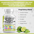 Clean Nutraceuticals Citrus Bergamot 3000mg Red Yeast Rice 6000mg Capsules with Plant Sterols 6000mg - with Hawthorn Extract Olive Leaf Niacin Vit...