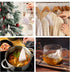 20 Pcs Spice Bags for Cooking,3.9 X 5.9 Inch Reusable Drawstring Cotton Tea Bags Muslin Bags Unbleached Tea Filter Bag Disposable Tea Bags for Loo...