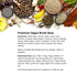 Premium Vegan Broth Base by Spice + Leaf - Vegan, Dairy Free, Salt Free, Preservative Free Soup Powder and Seasoning...