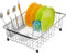 iPEGTOP Expandable Dish Drying Rack in Sink or Over Sink, Rustproof Stainless Steel Dish Drying Rack Basket Shelf, Multifunctional Dish Drainer In...