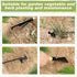 4-Piece Weeding Tool SetGarden Hoe, Weeding Shovelhand weeder tool, 4-Tooth Manganese Steel Forged Manual Weeding Machine, Suitable for Vegetable ...