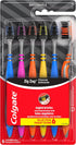 Colgate Zig Zag Charcoal Toothbrush, Adult Soft Toothbrushes, 6 Pack...