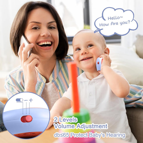 Richgv Dinosaur Baby Phone Toy, Baby Toys 6-12 Months Baby Boy Gifts with 80+ Sound Effects Color Changing Light 1 Year Old Boy Birthday Gift Stoc...