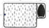 Encasa Homes Ironing Mat/Pad (Small 28"x20") with 3mm Padding & Silicone Iron Rest for Steam Pressing on Tabletop or Bed - Heat Resistant, Portabl...