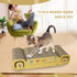 jovani Cat Scratching Board,3-in-1 Cardboard Cat Scratcher for Indoor Cats - Durable Cat Scratch Pad for Indoor Kitten to Protect The Furniture...
