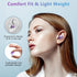Wireless Earbuds Deep Bass Stereo Sound Bluetooth Earbuds 120H True Wireless Headphones with Ear Caps (S/M/L) for Samsung S23/S22/S21 Ultra Z Flip...