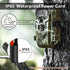79inch Trail Camera Power Cord: DC External Power Cable,5.5x2.1mm DC Plug Compatible, Ideal for Connection with Portable Power Banks, Solar Panels...