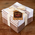 Sticky Toffee Cotton Dishcloths Set of 8 – Brown and White Dish Towels 12x12 in, Reusable and Absorbent Tea Towels for Cleaning or Drying, Oeko-Te...