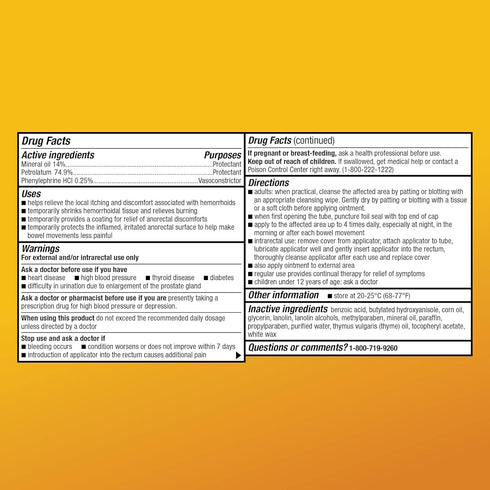 Amazon Basic Care Hemorrhoid Ointment, Hemorrhoid Treatment, Pain Relief, Relieves Burning, Itching and Discomfort, 2 ounce (Pack of 1)...