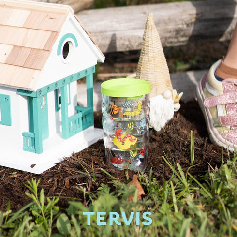 Tervis Sesame Street Made in USA Double Walled Insulated Tumbler Travel Cup Keeps Drinks Cold & Hot, 10oz Wavy, Abby Cadabby Kindness...