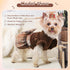 XS Dog Sweater Winter Dog Dresses for Small Dogs Girl Dog Clothes Christmas Plaid Dog Dress for Pet Puppy Clothes Cat Apparel...