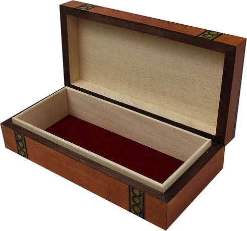 Celtic Knot Design Polish Wooden Keepsake Box...