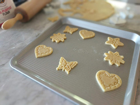 USA Pan Bakeware Nonstick Cookie Sheet Pan, Small...