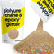 Hemway Polyurethane & Epoxy Resin Glitter 100g / 3.5oz Metallic Crystal Flake Additive for Flooring Jewelry Tumblers Glass Pigment - Microfine (1/...