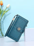 Lavemi Womens Large Capacity Genuine Leather RFID Blocking Wallets Wristlet Clutch Card Holder...