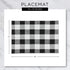 DII Basic Collection Tabletop, Placemat Set, Honey Gold Check 6 Piece, 6074...