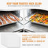 Parchment Paper Sheets for Toaster Oven Air Fryer 9 x 11 Compatible with Gowise, Cuisinart, Black Decker, Emeril Lagasse, Breville + More, Perfora...