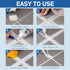 Tile Grout, 2 Pack White Grout Filler Tube, Grout Sealer for Bathroom, Shower, Kitchen, Floor Tile, Fast Drying Grout Pen Paint, Grout Repair Kit ...