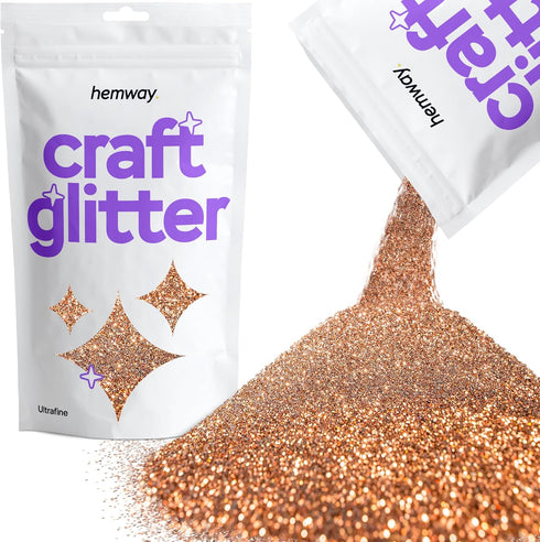 Hemway Craft Glitter 100g / 3.5oz Glitter Flakes for Arts Crafts Tumblers Resin Epoxy Scrapbook Glass Schools Paper Halloween Decorations - Ultraf...