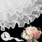 2Pack Bouquet Wrapping Paper with Pearl Florist, Pearl Edge Flower Wrapping Mesh Paper with 10 Yards Satin Ribbon for Florist Supplies Mother's Da...