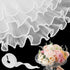 2Pack Bouquet Wrapping Paper with Pearl Florist, Pearl Edge Flower Wrapping Mesh Paper with 10 Yards Satin Ribbon for Florist Supplies Mother's Da...