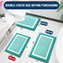OLANLY Bathroom Rugs 24x16, Extra Soft and Absorbent Microfiber Bath Mat, Non-Slip, Machine Washable, Quick Dry Shaggy Bath Carpet, Suitable for B...