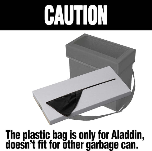 KMMOTORS Plastic bags for Aladdin Car Trash Can (Aladdin, Medium)...