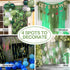 PartyWoo Crepe Paper Streamers 4 Rolls 328ft, Pack of Crepe Paper Kiwi Green Party Streamers, Crepe Paper for Birthday Decorations, Party Decorati...