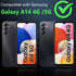 Hensinple Case for Samsung Galaxy A14 5G Phone Case with Glass Screen Protector,360 Full-Body Shockproof Heavy Duty Bumper Protective Case for Sam...