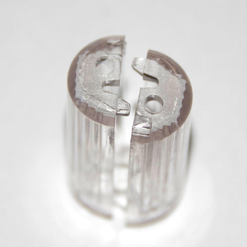 Window Blind Parts. Safe Horizontal Blind Pull Cord Tassel, Cylinder Shape. Breakaway Knob That Will Separate When Excess Pressure is Applied. Gre...
