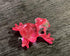 Garden Deco Glow in The Dark Tiny Baby Frog Hand Blown Art Glass Figurine Ornament Sculpture...
