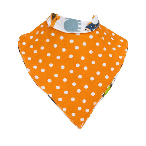 Nuby 2-pk Dribble Catcher Bandana bibs, Super Absorbent Drool Bib with Soft Comfort Neckline, Neutral...