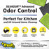 Fresh Professional Microfiber Sponge Cloths, Fabric Treated with SILVADUR Advanced Odor Control Technology and Charcoal-Infused Foam, 6-Pack Spong...